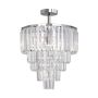 Zuma line AMEDEO FC17106/6+3+1-CHROME+CL lampa sufitowa 10x40W/E14 230V IP20
