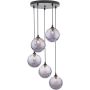 Dar Lighting Federico FED0522-10 lampa wisząca 5x40w/g9   ip20