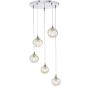 Dar Lighting Federico FED0550-08 lampa wisząca 5x25w/g9   ip20
