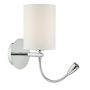 Dar Lighting FETA FET0750 ramię do kinkietu 1x60W/E27+1x1W/LED IP20