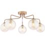 Dar Lighting Feya FEY0563-25 lampa sufitowa 5x40w/G9   ip20