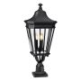 Feiss COTSWOLD LANE FE/COTSLN3/L BK zewnętrzna lampa stojąca 3x60W/E14 