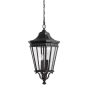 Feiss COTSWOLD LANE FE/COTSLN8/L BK lampa wisząca 3x60W/E14 