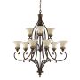 Feiss DRAWING ROOM GNAUDUBONPK TL żyrandol 9x100W/E27 