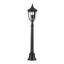 Feiss ENGLISH BRIDLE FE/EB4/M BLK zewnętrzna lampa stojąca 3x60W/E14 
