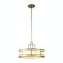 Feiss Fusion FE-FUSION-P-L-PNBR lampa wisząca 3x60W/E27  