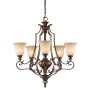 Feiss KELHAM HALL FE/KELHALL5 UPLT żyrandol 5x60W/E14 