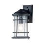 Feiss Lighthouse FE-LIGHTHOUSE2-M-BLK kinkiet 1x60W/E27  IP44
