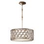 Feiss LUCIA FE/LUCIA/B lampa wisząca 2x60W/E27 