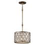 Feiss LUCIA FE/LUCIA/P/C lampa wisząca 1x60W/E27 