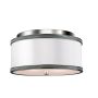 Feiss Pave FE-PAVE-F-S plafon sufitowy 2x60W/E27  