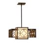 Feiss REMY FE/REMY/P/B lampa wisząca 1x100W/E27 