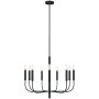 Generation Lighting Brianna FE-BRIANNA9-BK żyrandol 9x60W/E14   
