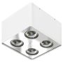 AZzardo NINO FH31434S_WH-CH oprawa natynkowa 4x50W/GU10 
