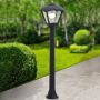 Fumagalli Giaffa FMG-GIAFFA-DARIO-BLK słupek ogrodowy 1x23W/E27 2700K IP55