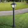 Fumagalli Giaffa FMG-GIAFFA-ROBY-BLK słupek ogrodowy 1x23W/E27 2700K IP55