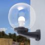 Fumagalli Nardo FMG-NARDO-GLOBE-BLK kinkiet 1x23W/E27 IP55