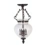 Elstead Lighting FINSBURY PARK FP/P/S OLD BRZ lampa wisząca 3x60W/E14 