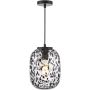 Dar Lighting Gethin GET0122 lampa wisząca 1x60w/e27   