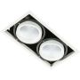 Italux VERTICO GL7108-2/2X18W 4000K WH+BL oprawa wpuszczana 2x18W/LED 4000K