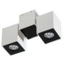 AZzardo FLAVIO 2/BLACK AZ0792 downlight natynkowy 2x50W/GU10 IP20 