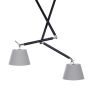 AZzardo ZYTA 2S PENDANT AZ1846+AZ2601 lampa wisząca 2x60W/E27