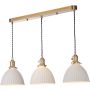 Dar Lighting Hadano HAD3640-09 lampa wisząca 3x40w/e14   ip20