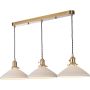 Dar Lighting Hadano HAD3640-10 lampa wisząca 3x40w/e14   ip20