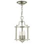 Elstead Lighting GENTRY HK-GENTRY-P-S-PN lampa wisząca 3x60W/E14