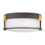 Hinkley Lighting Carroll HK-COLBIN-F-S-OZ plafon sufitowy 2x60W/E27  
