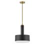 Hinkley Cedric HK-CEDRIC-P-M-BK lampa wisząca 2x60W/E27 IP20