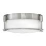 Hinkley Lighting Colbin HK-COLBIN-F-S-BN plafon sufitowy 2x60W/E27  