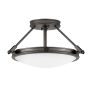 Hinkley Collier HK-COLLIER-SF-S-BX lampa sufitowa 3x40W/E14 IP20