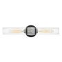 Hinkley Ellison HK-ELLISON2-BK-BN kinkiet 2x40W/E27 IP44