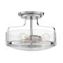 Hinkley Harper HK-HARPER-SFS-CM-CS lampa sufitowa 3x60W/E27  