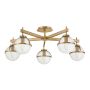 Hinkley Hollis HK-HOLLIS-5-C-HB lampa sufitowa 5x40W/E14  ip44