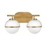Hinkley Hollis HK-HOLLIS2-O-HB-BATH kinkiet 2x60W/E14  IP44