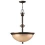 Hinkley Lighting MAYFLOWER HK/MAYFLOWER/P/C lampa wisząca 3x60W/E27 