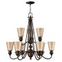 Hinkley Lighting MAYFLOWER HK/MAYFLOWER9 żyrandol 9x60W/E27 