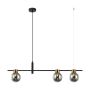 Italux Bletter  PND-5225-3-BK-SG lampa wisząca 3x25W/G9  IP20