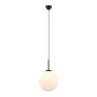 Italux Deore  PND-5578-1L-BK lampa wisząca 1x40W/E27  IP20