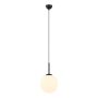 Italux Deore  PND-5578-1M-BK lampa wisząca 1x40W/E27  IP20