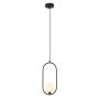Italux Lupus  PND-3965-1-BK lampa wisząca 1x25W/G9  IP20