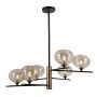 Italux Mesta  PND-58856-6-MB-AB lampa wisząca 6x5W/G9  IP20