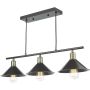 Dar Lighting Jalen JAL0361 lampa wisząca 3x60w/e27   