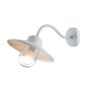 Elstead Lighting Klampenborg KLAMPENBORG-WHT kinkiet 1x60W/E27  IP44