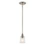 Elstead Lighting WAVERLY KL-WAVERLY-MP-CLP lampa wisząca 1x60W/E27