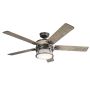 Kichler AHRENDALE KLF-AHRENDALE-60-AVI wentylator 10W/LED 3000K IP44