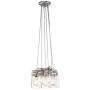 Kichler BRINLEY KL/BRINLEY6 NI lampa wisząca 6x60W/E27 
