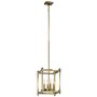 Kichler Cayden KL-CAYDEN-P-S lampa wisząca 4x60W/E14  